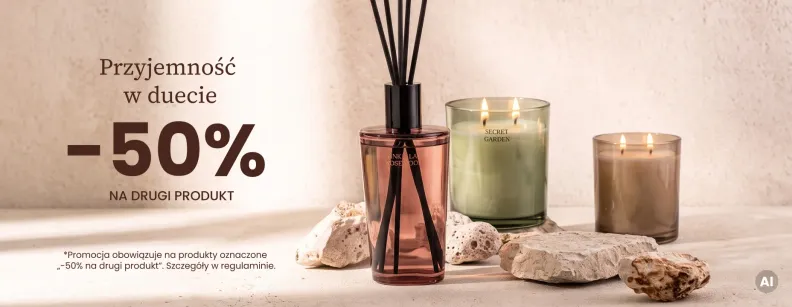 Promocja -50% na drugi produkt