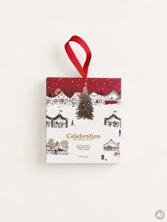 Zawieszka zapachowa CELEBRATION Festive Berry 1 szt. + 10 ml