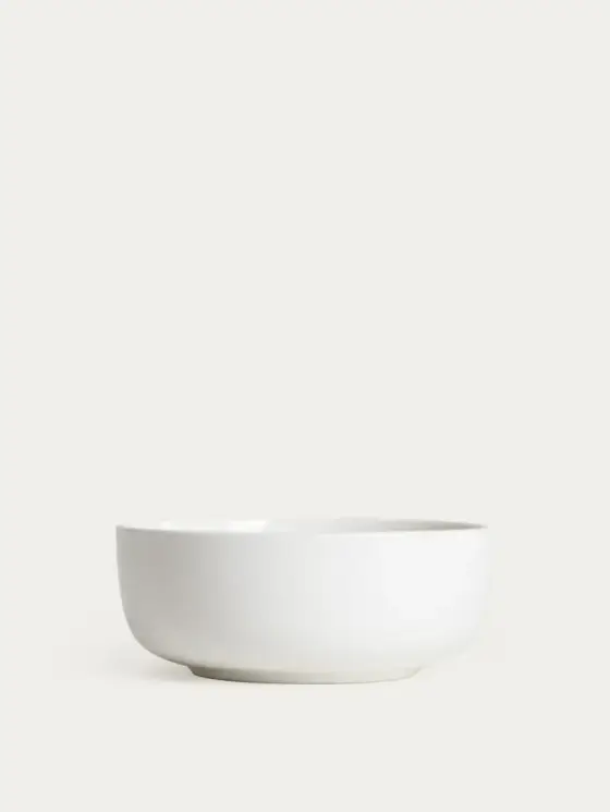 Miska BERGO porcelanowa biała 0,5 l