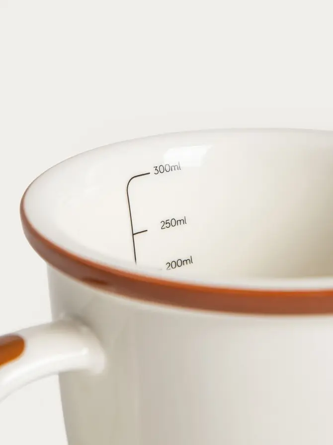 Kubek SKORD porcelanowy z gruszkami 0,3 l
