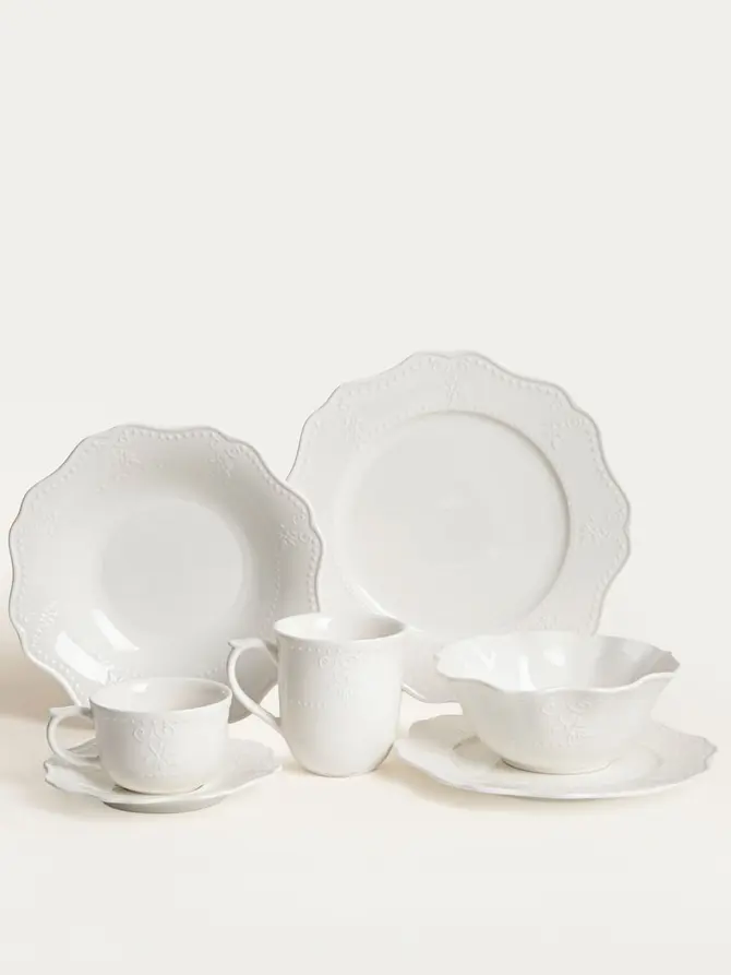 Kubek VISTAL porcelanowy biały 0,3 l
