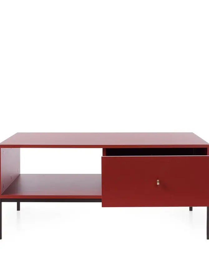 Komoda MONO bordowa 103,5x68x46,2 cm
