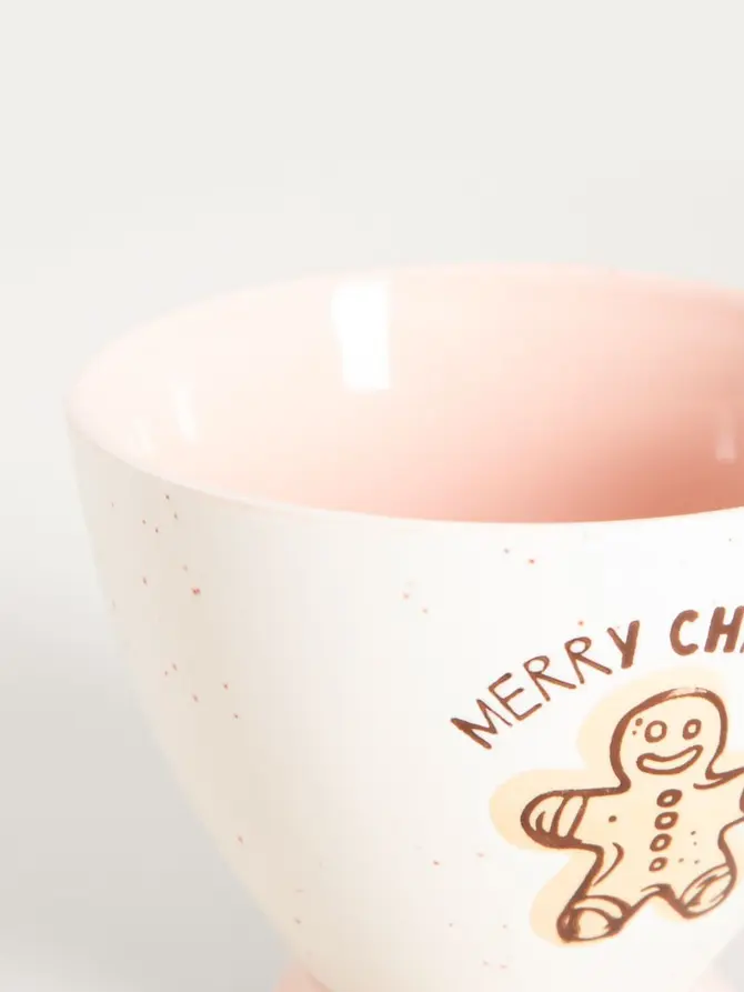 Kubek FROSETTA porcelanowy z ciastkiem 0,3 l