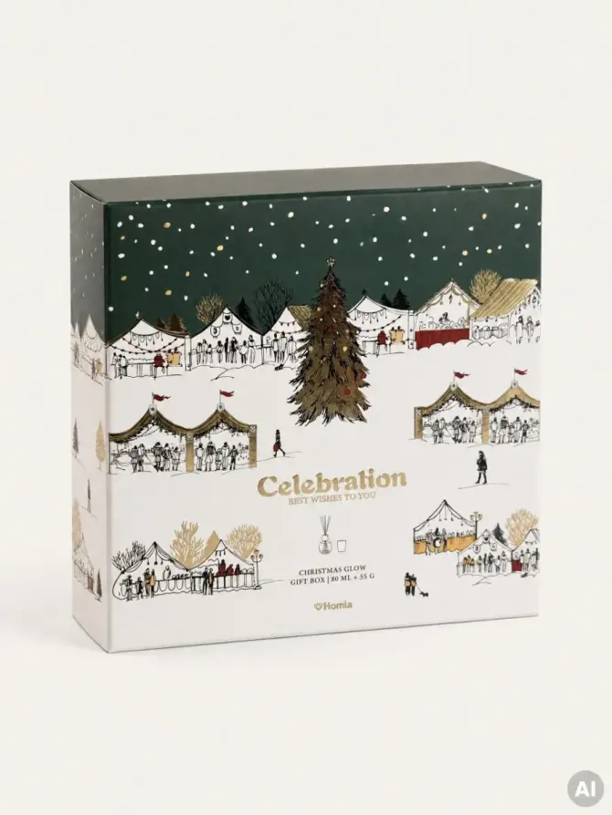 Zestaw zapachowy CELEBRATION Christmas Glow 80 ml + 55 g