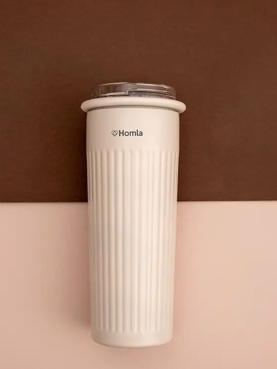 Kubek termiczny TOLEO śmietankowy 500 ml