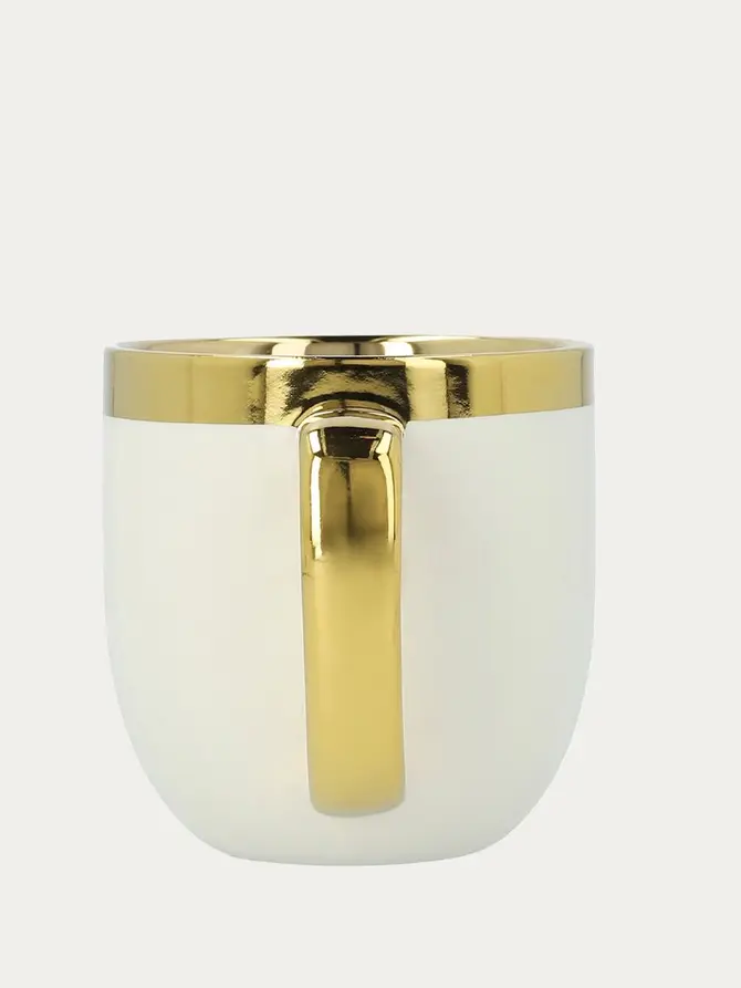Kubek SINNES porcelanowy biały 0,28 l
