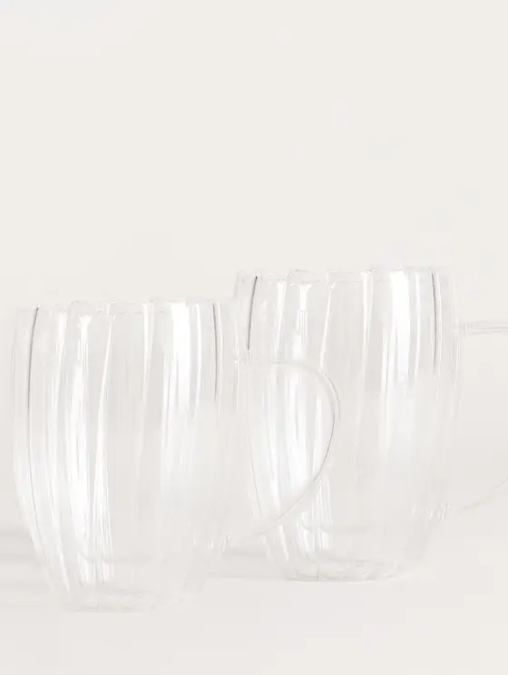 Zestaw szklanek CEMBRA z podwójną ścianką, 2 szt. 0,3 l