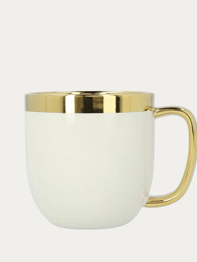 Kubek SINNES porcelanowy biały 0,28 l