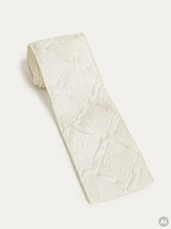 Wstążka BOWE wytłaczana 6,3x250 cm