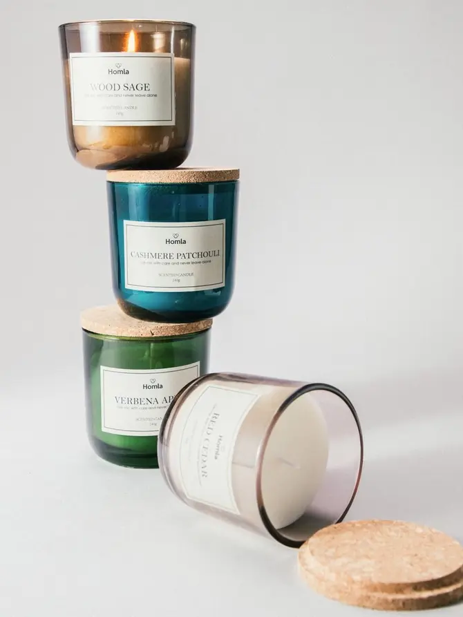 Świeca zapachowa VERDE Cashmere Patchouli 240 g