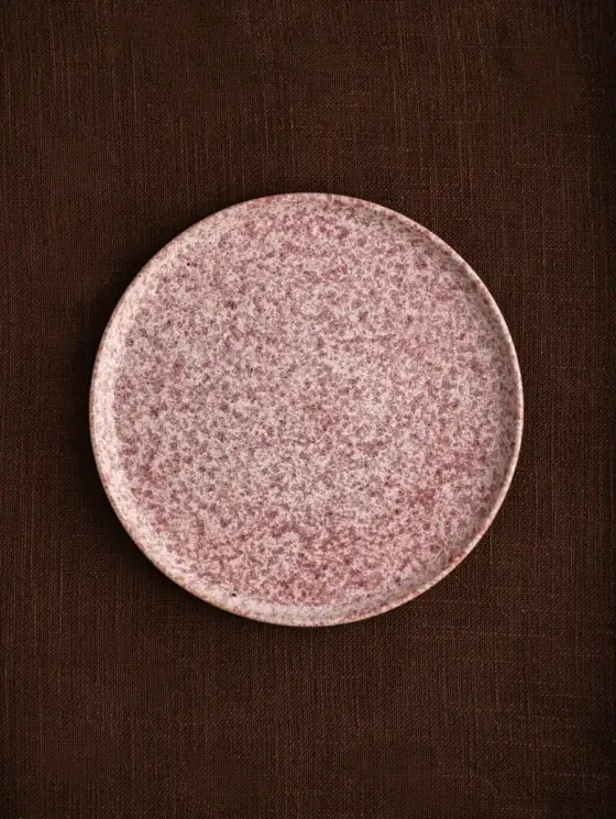 Talerz TARMA deserowy czerwony 21 cm