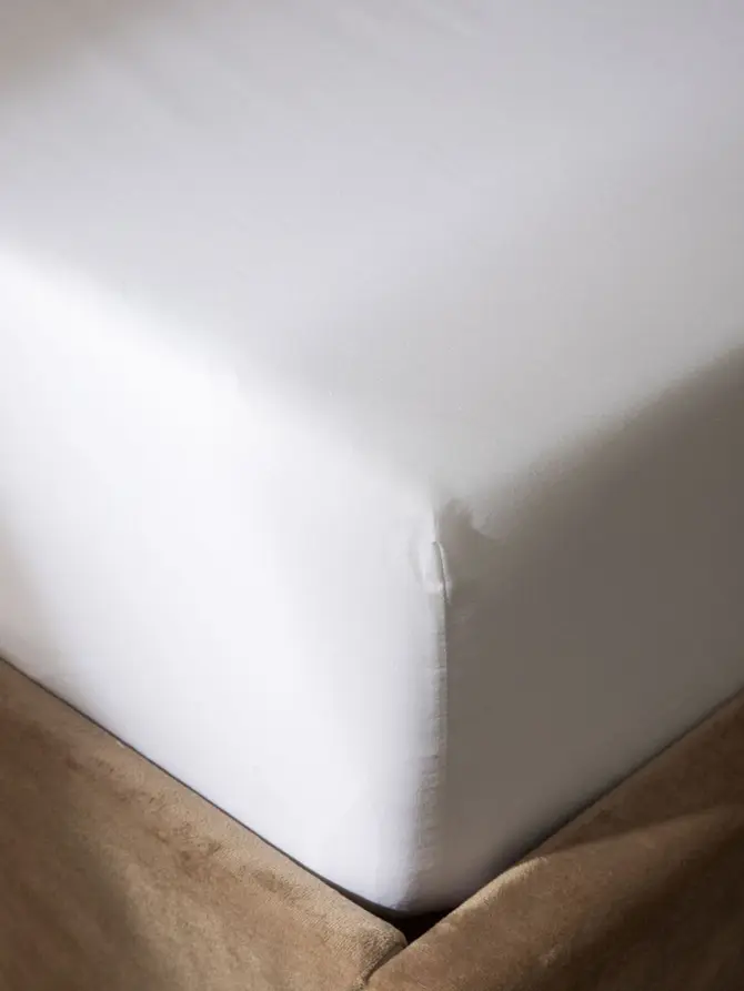 Prześcieradło LAUKO renforce białe 140x200 cm
