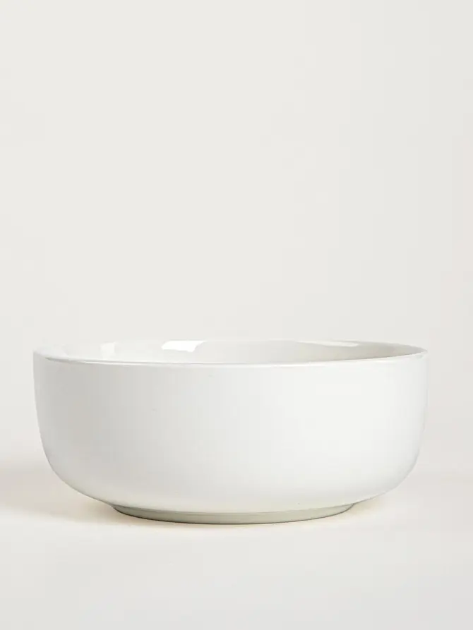 Misa BERGO porcelanowa duża biała 1,5 l