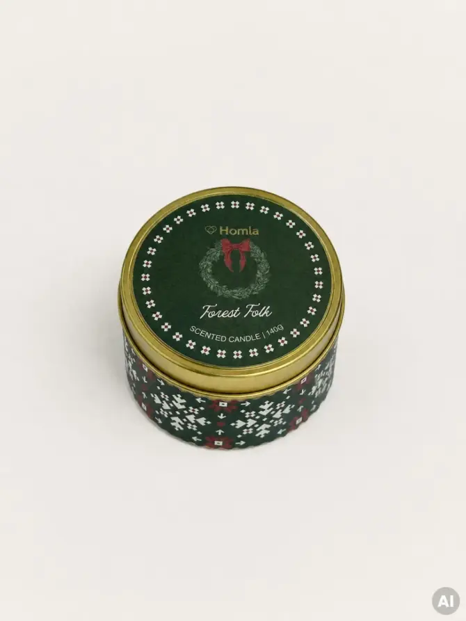 Świeca zapachowa HOLIDAY STAMP Forest Folk 140 g
