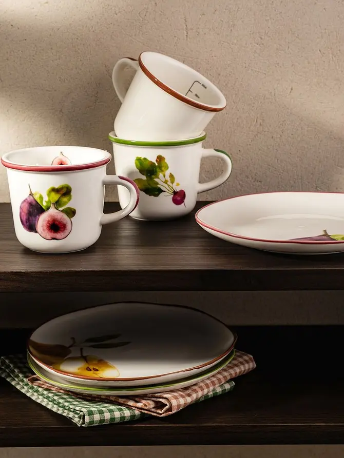 Kubek SKORD porcelanowy z burakiem 0,3 l