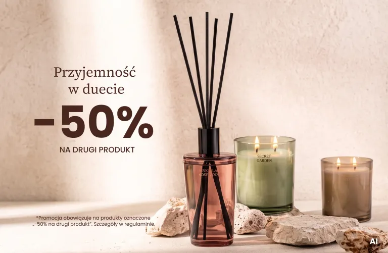 Promocja -50% na drugi produkt
