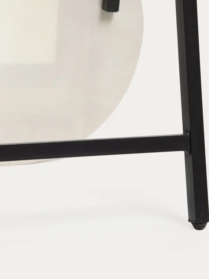 Lustro FILO beżowe falowane 160x60x5,5 cm