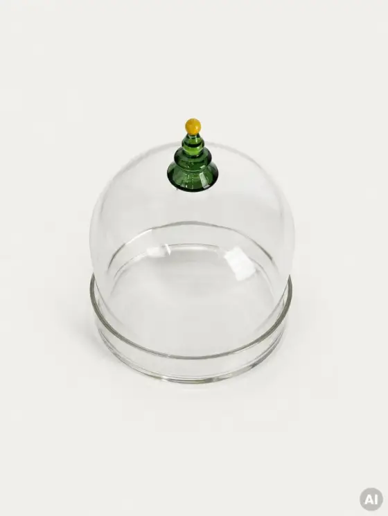 Patera FROSTEL z choinką 15x17,3 cm
