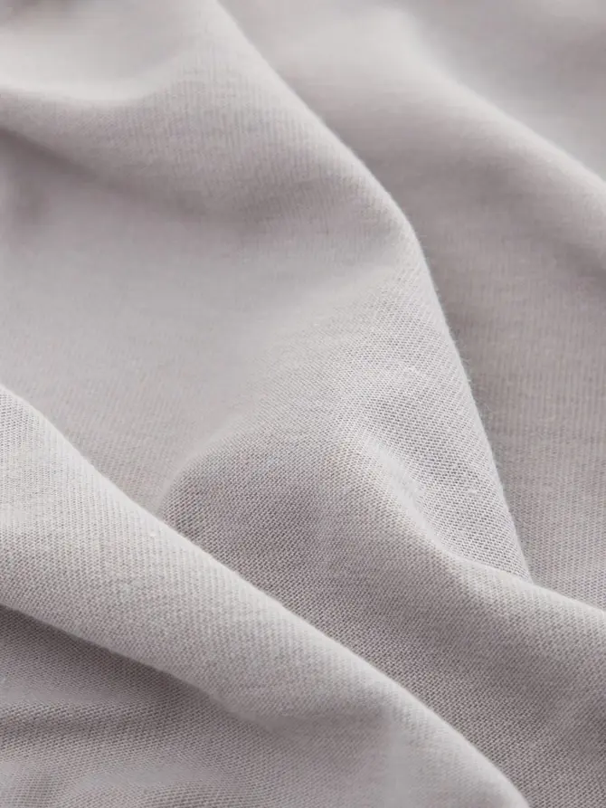 Prześcieradło ZENA jersey szare 90x200 cm
