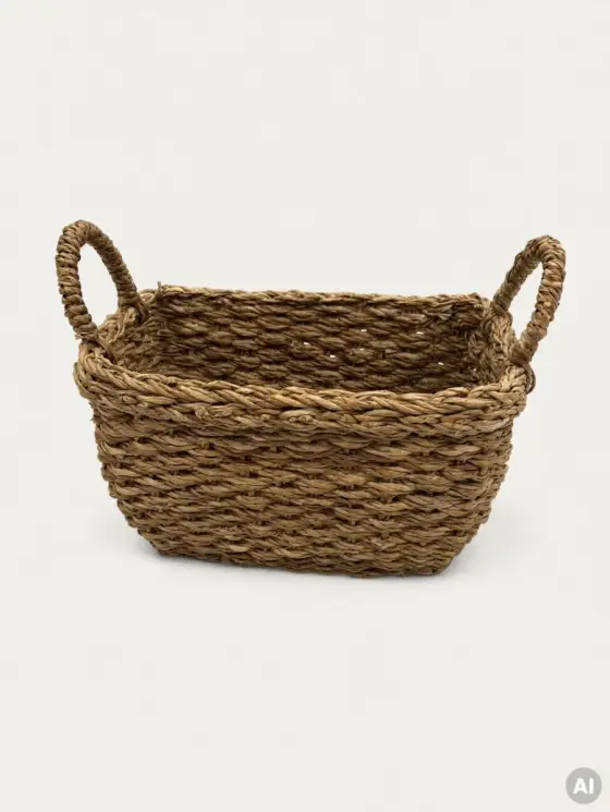 Kosz do przechowywania DENAHI pleciony 30x20x18 cm