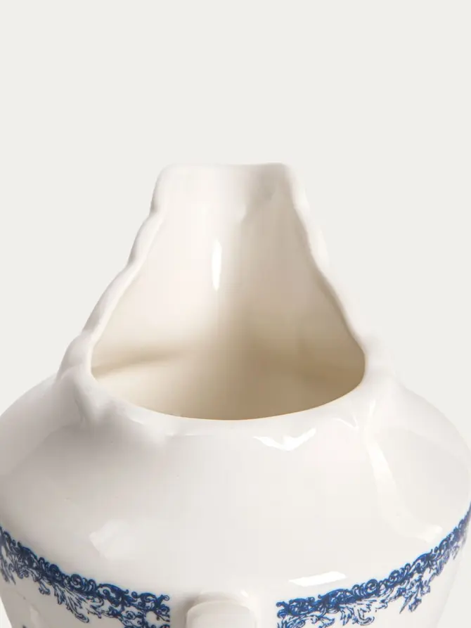 Mlecznik LOURRY porcelanowy granatowy 0,25 l