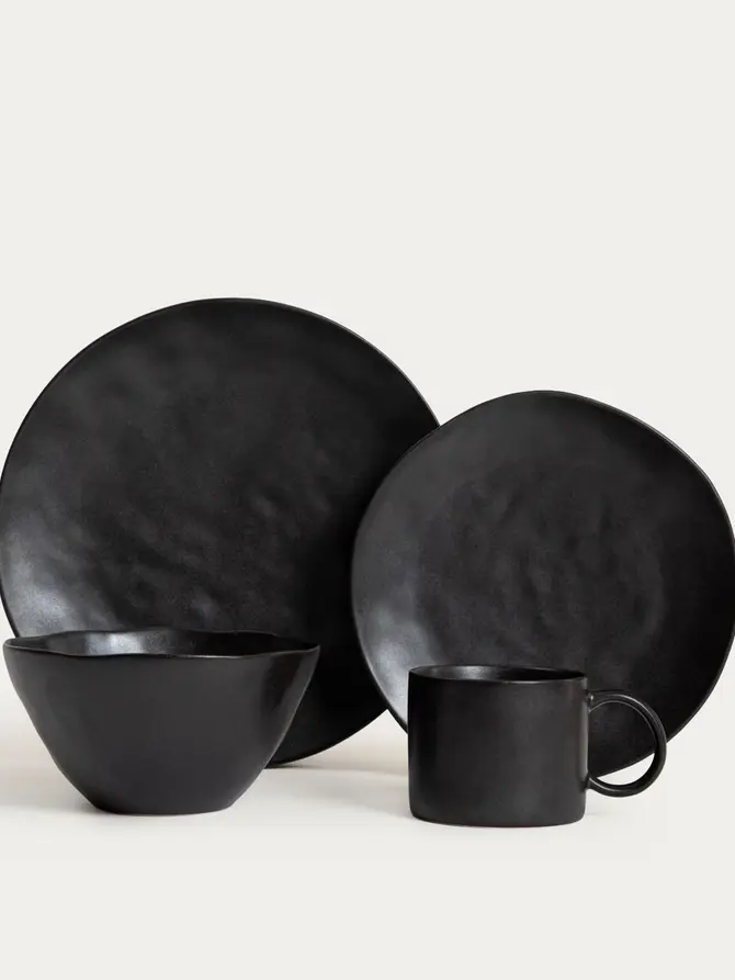 Miska ALBERD czarna 15 cm
