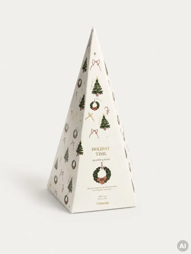 Zestaw zapachowy HOLIDAY TIME Sparkling Toast 50 ml + 70 g